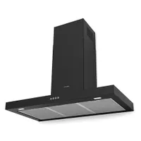 Faber STILO COMFORT BK MATT A90 páraelszívó 90 cm fekete matt LED világítás 3-1 fokozat energiaosztály B #1