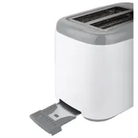 Hauser T-242 kenyérpirító kétszeletes extra széles nyílás fokozatmentes pirítás automata szeletkidobás automatikus középre igazítás kiolvasztás 800W #2