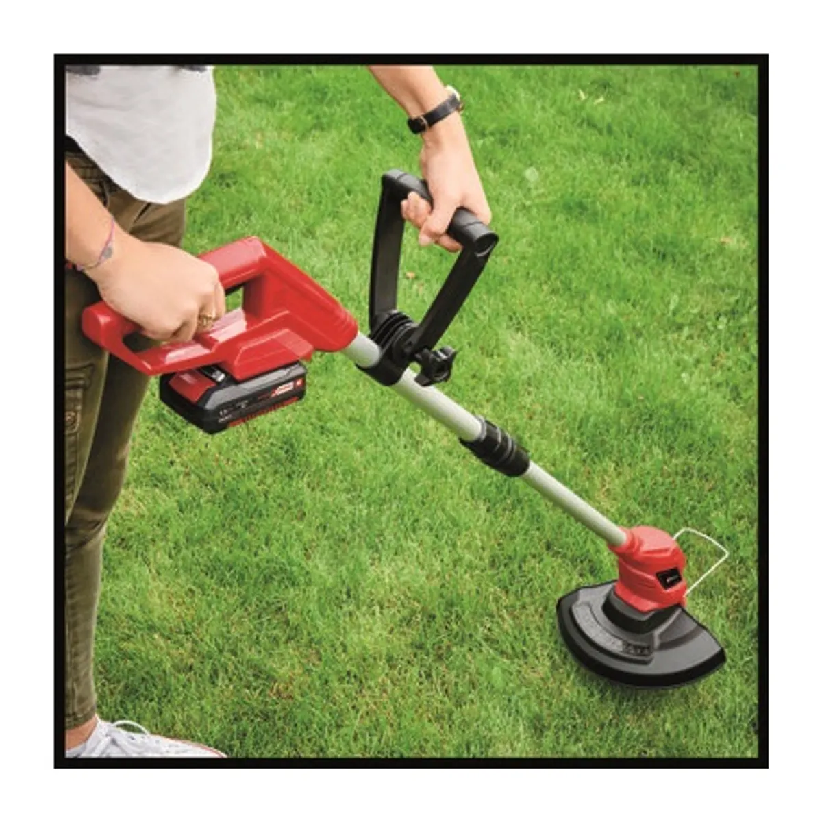 Einhell GC-CT 18 24 LI 1x2Ah Fűszegélynyíró Power X-Change 18V 24 cm vágásszélesség 8500 rpm #3