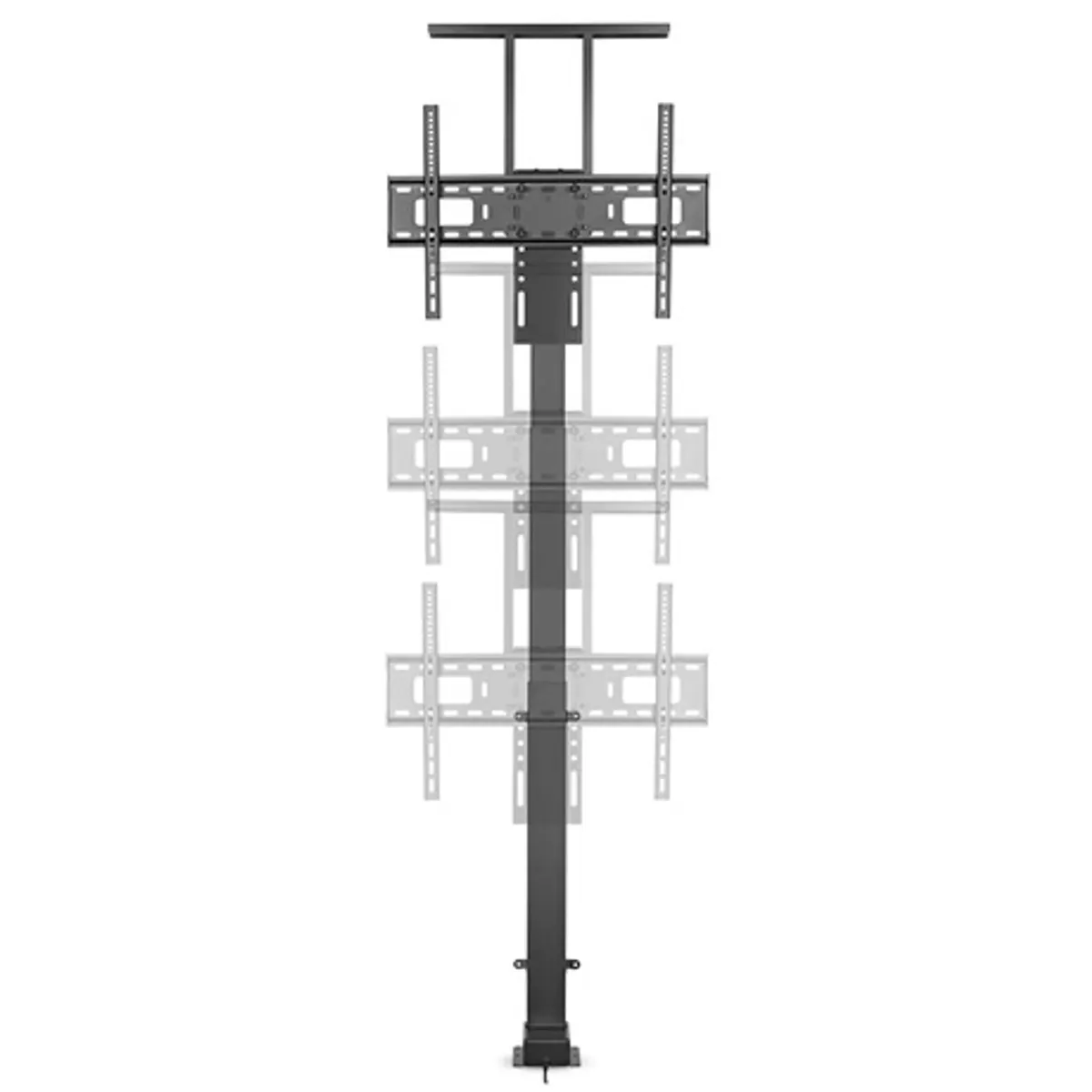 Nedis TVSM5840BK Fali konzol 37-80" motoros emelő 60 kg Wi-Fi VESA 200x200-600x400 #5
