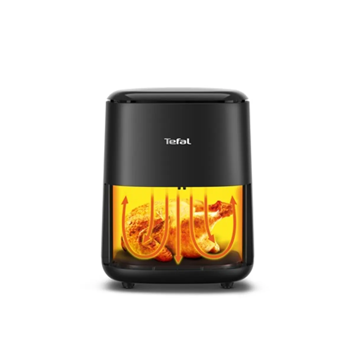 Tefal EY145810 Easy Fry Compact forrólevegős sütő 3 L fekete #5