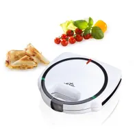 Eta 015190000 Pievo 2 szendvics 750 W tapadásmentes felület automatikus termosztát csúszásgátló lábak függőleges tárolás fehér #4