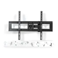 Nedis TVWM1450BK fali tv-tartókonzol 37"-70", 35 kg, 2 forgáspont, 170 fok forgatás, 20 fok dőlés, VESA 100x100-400x400, faltávolság 220 mm #3