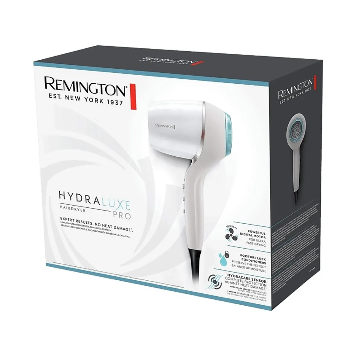 Remington EC9001 Hydraluxe Pro Hydracare szenzoros digitális motor 160 kmh nedvességzáró kondicionáló #6