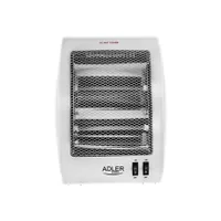 Adler AD7709 halogén hősugárzó 400W és 800W 2 lámpa túlmelegedés elleni védelem ergonomikus fogantyú #1