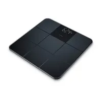 Beurer GS 235 BLACK Személymérleg 180 kg 100 g Magic LED kijelző csúszásmentes felület 30x30 cm #1