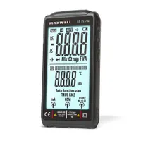 Maxwell-Digital 25702 automata multiméter FullScreen 4.2" TFT kijelző, 500 mAh akkumulátor, Type-C töltés, automatikus mérés #1