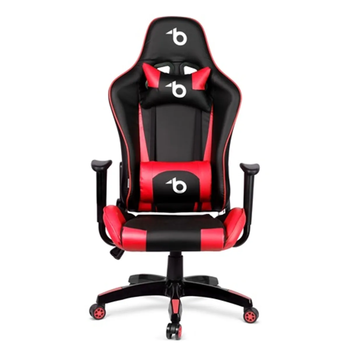 Bemada BMD1106RD Gamer szék derékpárna nyakpárna, 54x50 ülőfelület, 84x54 háttámla, 45-55 cm, 110 kg, dönthető háttámla, műbőr, 3 színben #2