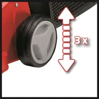 Einhell GC-EM 1032 Elektromos fűnyíró 32 cm, 1000 W, vágásmagasság 20-60 mm, 30 L gyűjtő #5