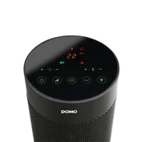 Domo DO7345H fűtőventilátor kandallóhatás érintőképernyős 2000 és 1300 W 2 fokozat 15-35 C időzítő 1-24 h ECO túlmelegedés védelem #4