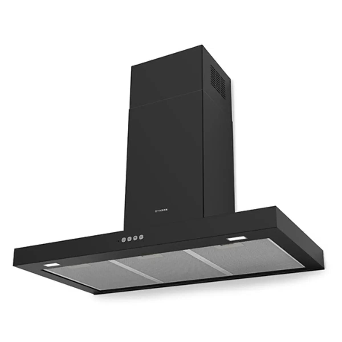 Faber STILO COMFORT BK MATT A90 páraelszívó 90 cm fekete matt LED világítás 3-1 fokozat energiaosztály B #1