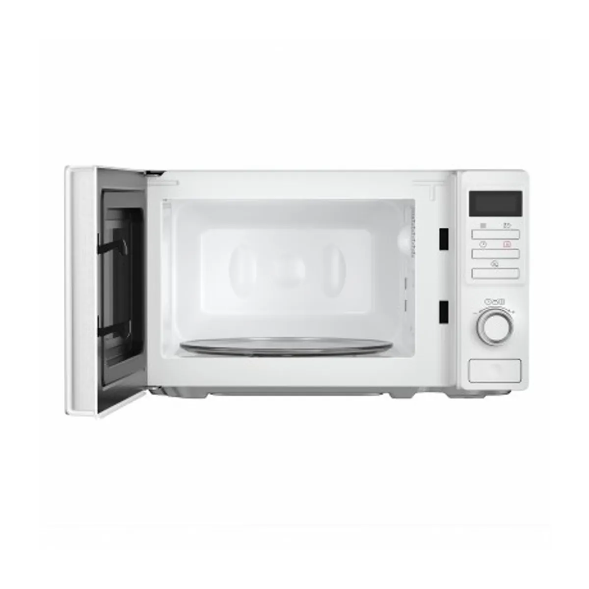Midea MAM720C2AT MAM720C2AT 20 literes sütőtér 8 automata menü 700 W max mikrohullámú teljesítmény gyerekzár ajtónyitás nyomógombbal 25,5 cm forgótányér #4