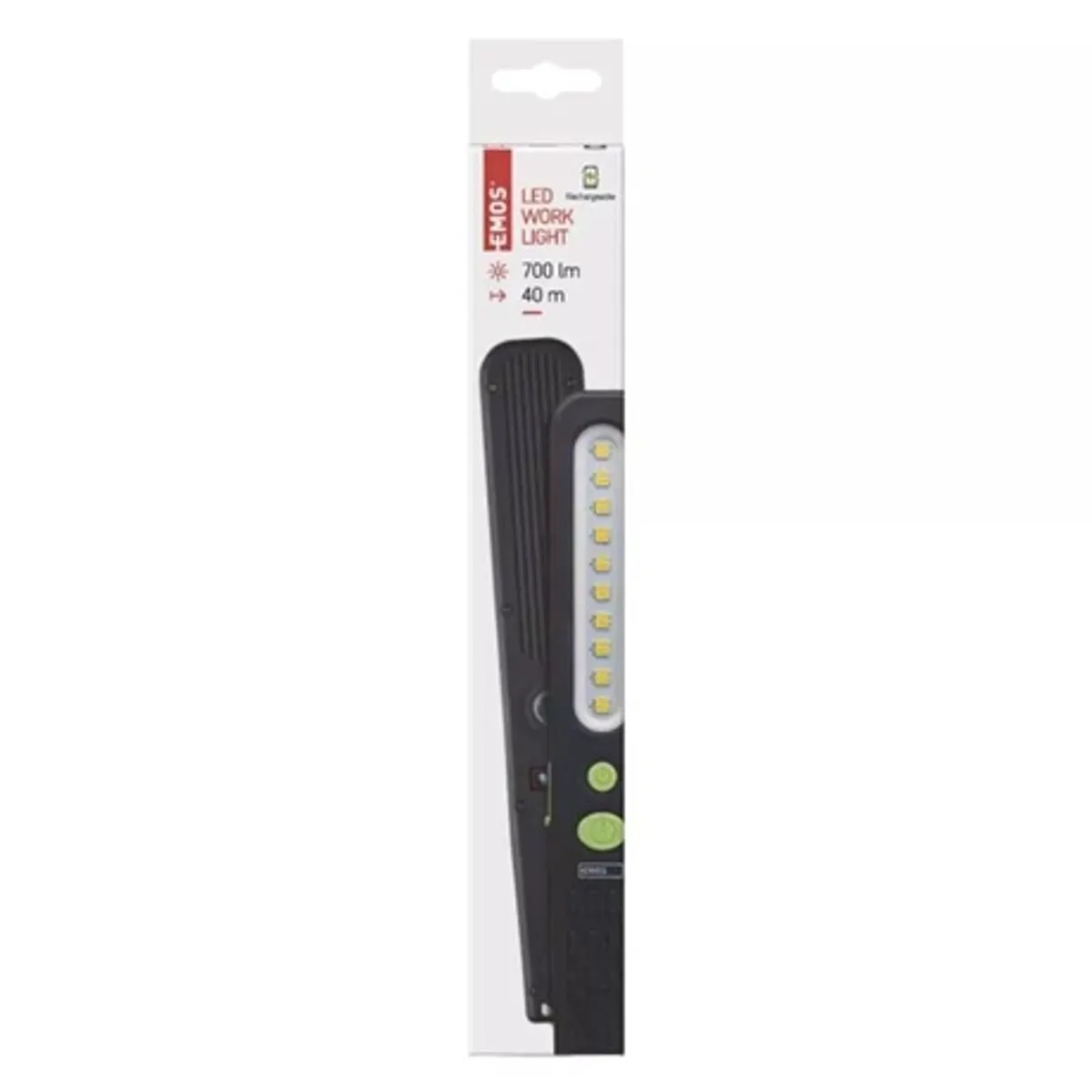 Emos P4538 smd led és led 700 lm akkumulátoros lámpa 3 üzemmód li-ion 1200 mah usb-c töltés 2x mágnes #5