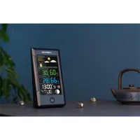 Gogen ME1296 időjárás állomás LCD DCF77 433MHz vezeték nélküli külső szenzor #8