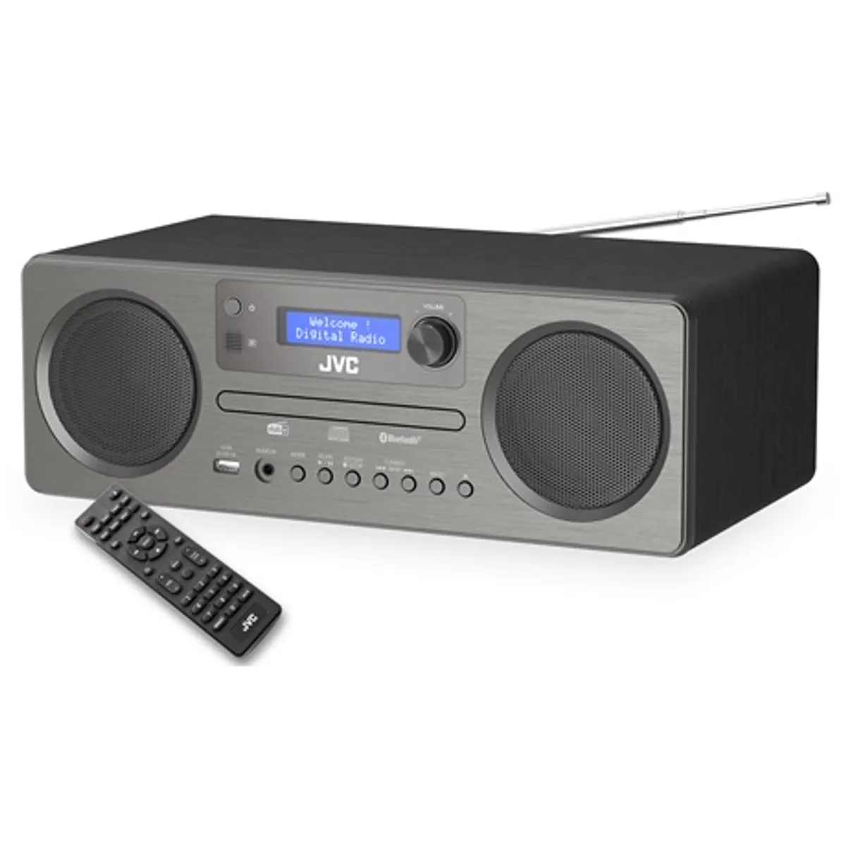 Jvc RDE861BDAB RD-E861B-DAB Bluetooth DAB FM CD USB AUX 10 W RMS #1