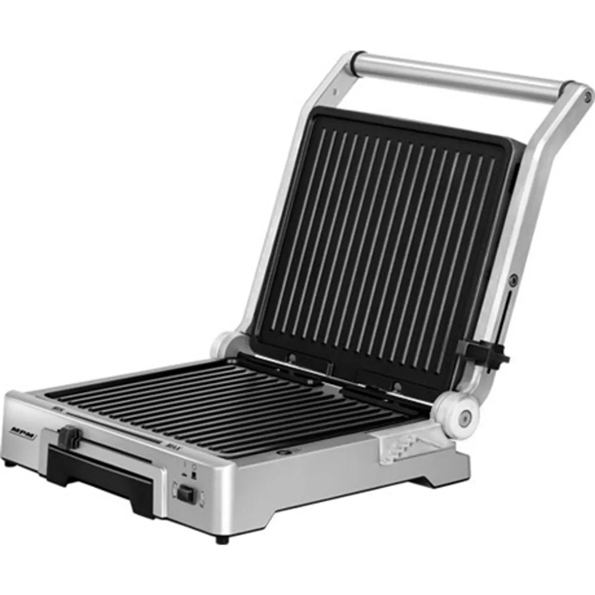 MPM MGR-10M kontakt grillsütő kerámia fűtőelem 2000 W tapadásmentes felület 290x260 mm 3 mód 180 fokban nyitható #3