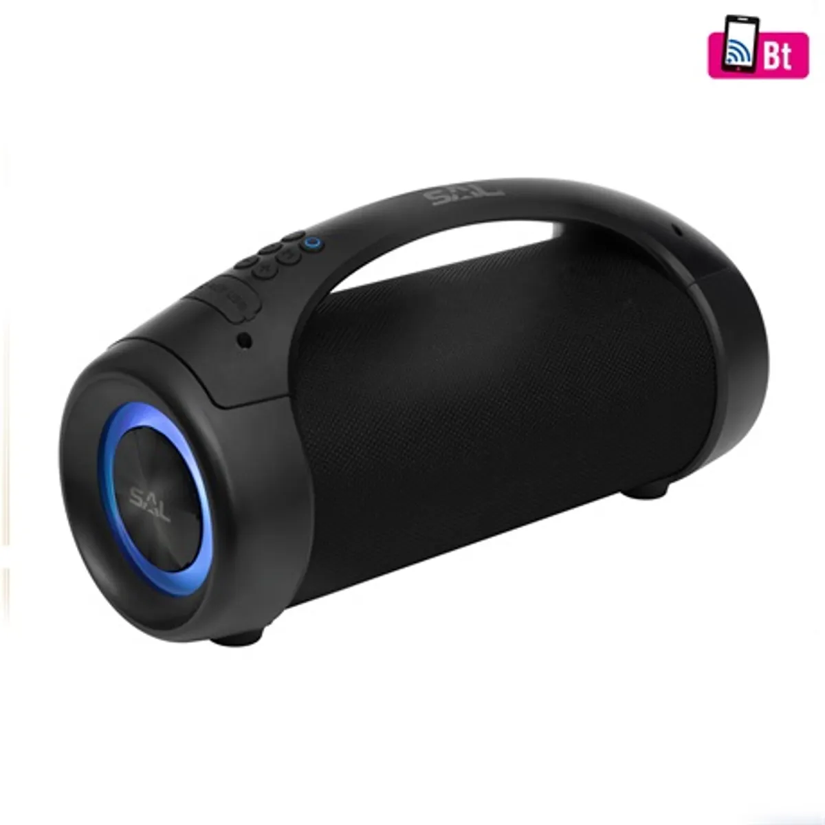 Home by Somogyi BT 5000 Boombox vízálló IPX5 Bluetooth TWS 2x25W 2.0 stereo Dual-Bass textil burkolat #1