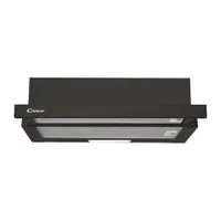 Candy CBT625/2B/1 beépíthető páraelszívó fekete 65 W max 332,1 m3/h 2 alumínium zsírszűrő