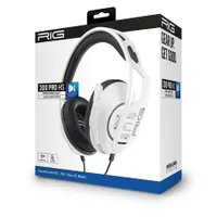 Nacon RIG300PROHSW RIG 300 PRO HS fejhallgató fehér PS4 és PS5 kompatibilis