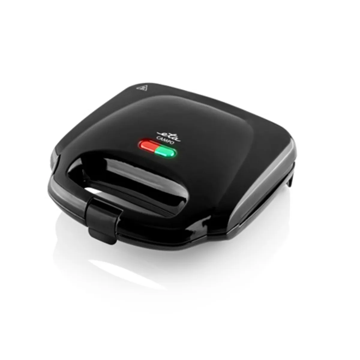 Eta 415190010 Campo 750 W 2 szendvics tapadásmentes felület automatikus hőmérséklet szabályozás túlmelegedés védelem hőszigetelt fogantyú #1