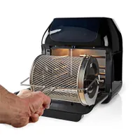 Nedis KAAFO300EBK forrólevegős sütő 12 liter 1500 W 9 programos digitális kijelző 65-200 C #6