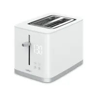 Tefal TT693110 Sense kenyérpirító fehér 2 szeletes digitális kijelző 7 fokozat automatikus kikapcsolás magas emelésű kar kivehető morzsagyűjtő tálca #8