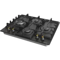Gorenje GW6D42CLB Classico fekete szikragyújtás wok égő öntöttvas rács 600 mm szélesség #4