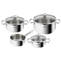 Tefal A705A836 Duetto On 7db-os rozsdamentes acél edényszett #1
