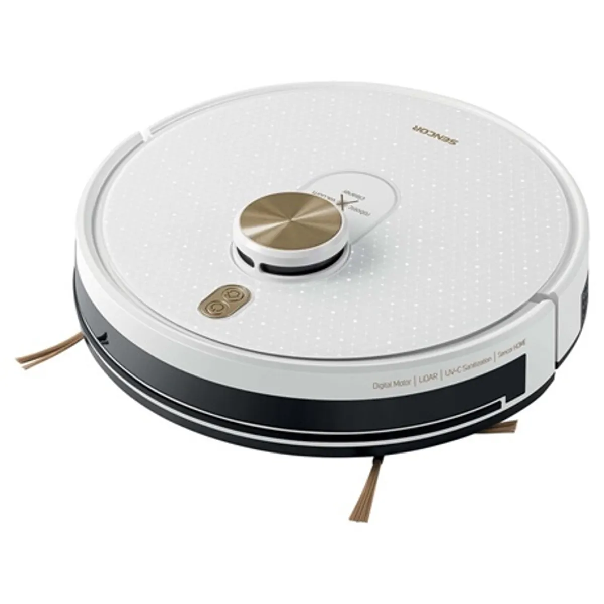 Sencor SRV 9150WH robotporszívó lézeres navigáció, giroszkópos navigáció, UV-C fertőtlenítés, nedves felmosás, HEPA szűrő, 2600 mAh, 120 perc #1