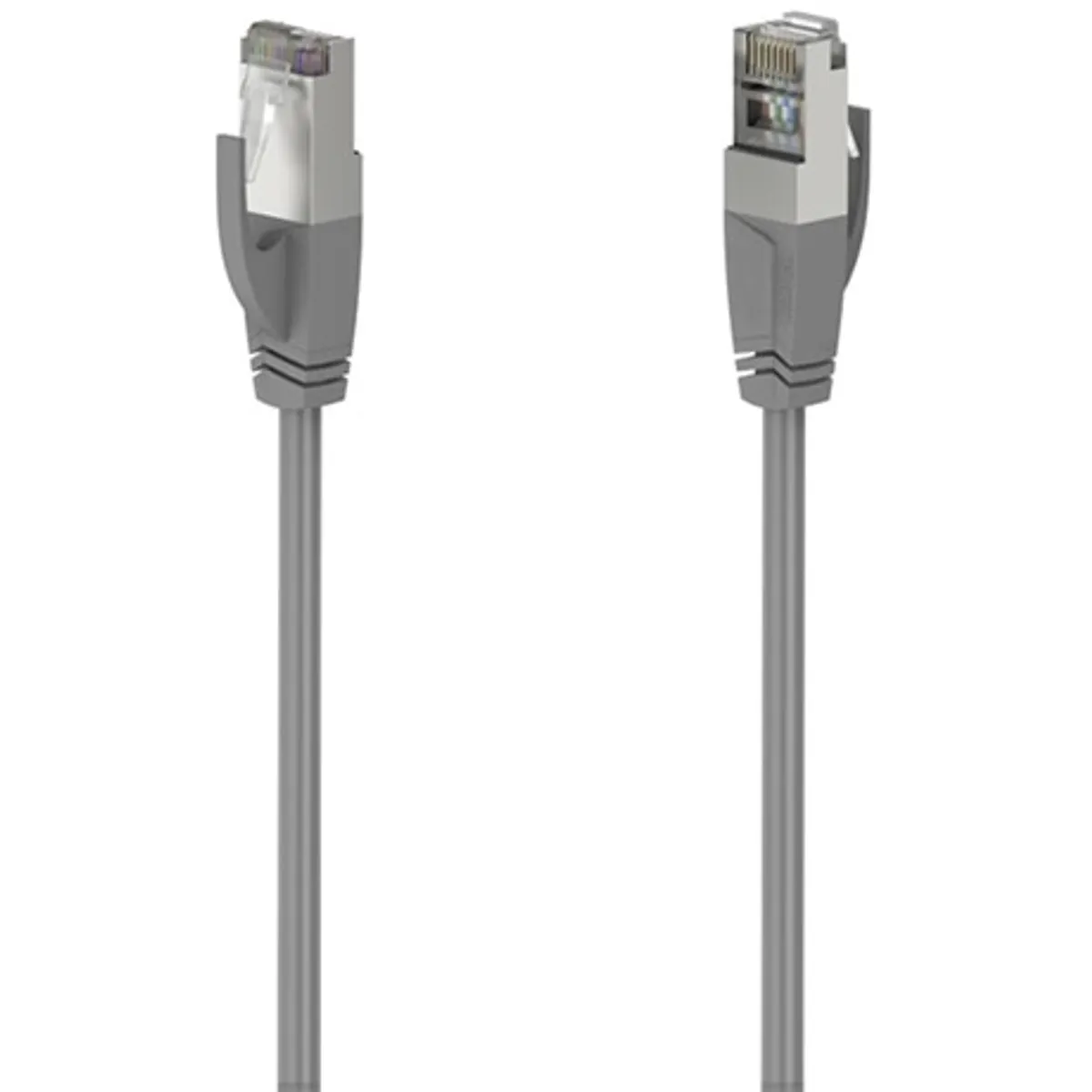 Hama 00200670 cat5e 5m patchkábel futp szürke rj45 gigabit ethernet #1