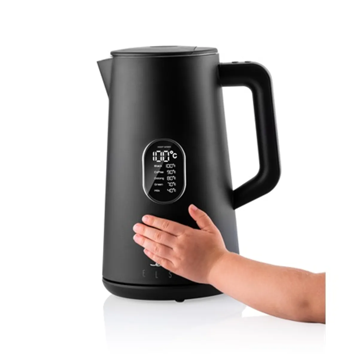 Eta 559790000 vízforraló hőmérsékletszabályozóval duplafalú 1,5 l 1800 W melegen tartás vízhőmérséklet kijelző #7