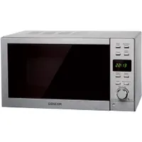 Sencor SMW6022 mikrohullámú sütő 20 l 800 W mechanikus szürke 25 cm forgótányér gyerekzár időzítő 95 perc #1