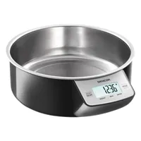 Sencor SKS4030BK konyhai mérleg 5 kg 1 g tara nemesacél tál 1000 ml LCD háttérvilágítás g lb oz 4 érzékelő automatikus kikapcsolás AAA elem #2