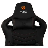 Yenkee YGC 200BK FORSAGE XL 4D könyöktámasz 52-58 cm ülőmagasság 90-180 fok hátradöntés hintázó 15 fok 150 kg acél váz PU bőr #9