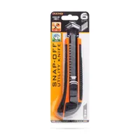 Handy 10811C Univerzális kés 18 mm penge behúzható és kitolható automatikus utántöltés 3 db penge ütésálló váz csúszóház markolat #5