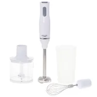 Adler AD4620 botmixer szett 800 W 2 sebesség rozsdamentes pengék 450 ml aprító 750 ml habverő tál #2