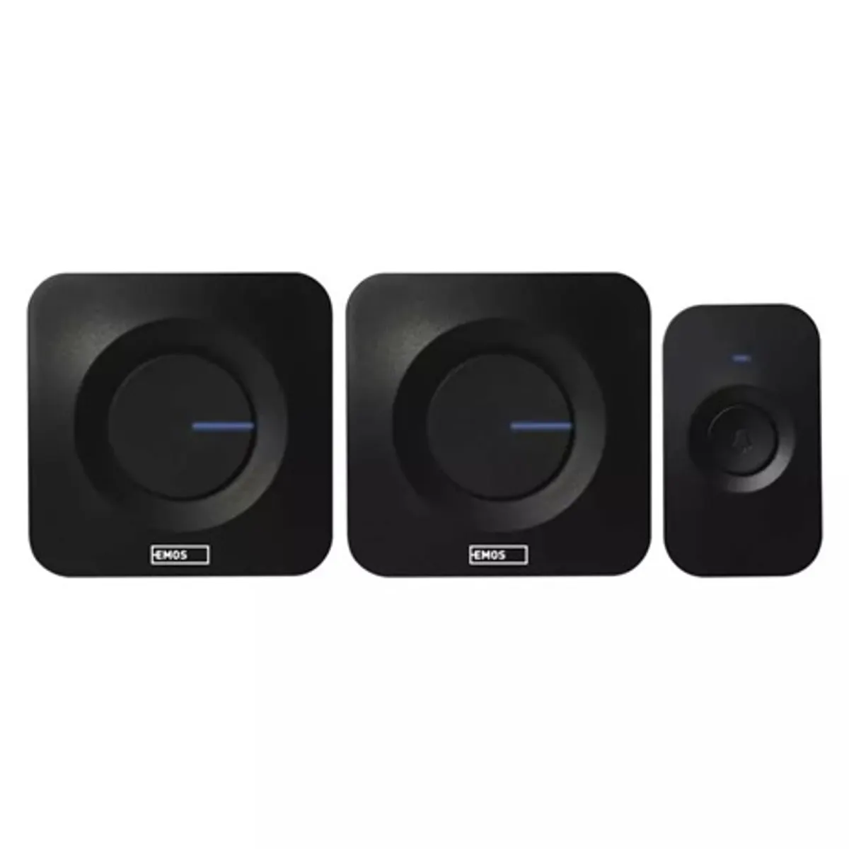 Emos P5730 vezeték nélküli csengő 433 MHz 90 dB 52 dallam IP56 vízálló gomb automatikus párosítás 180 m #3