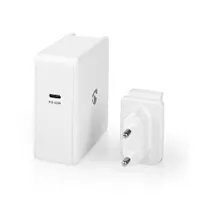 Nedis WCPD65W105WT fali töltő 65W USB-C PD3.0 fehér 3 m kábel #7