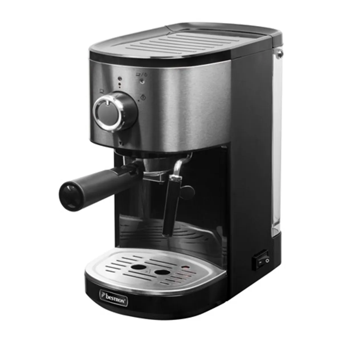 Bestron AES800STE espresso kávéfőző 15 bar Ulka termoblokk gőzfúvóka tejhabosításhoz csészemelegítő 1,25 literes automatikus kikapcsolás 25 perc #2