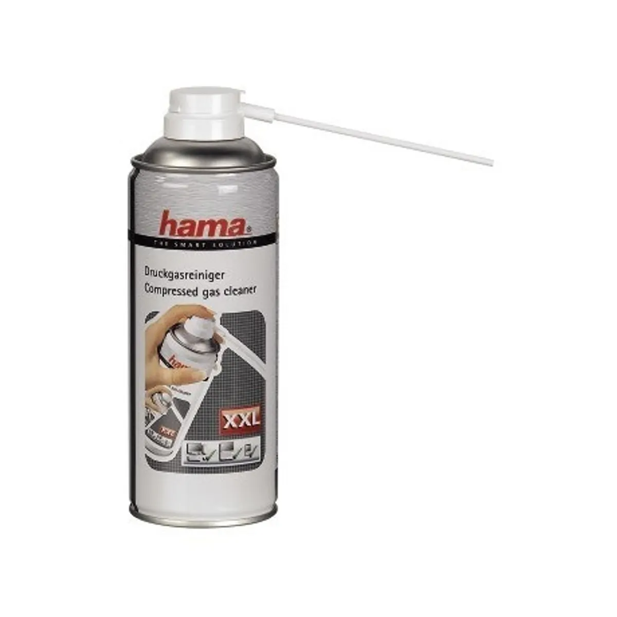 Hama 84417 sűrített levegő 400 ml fúvócsővel gyermekbiztos kupakkal #1