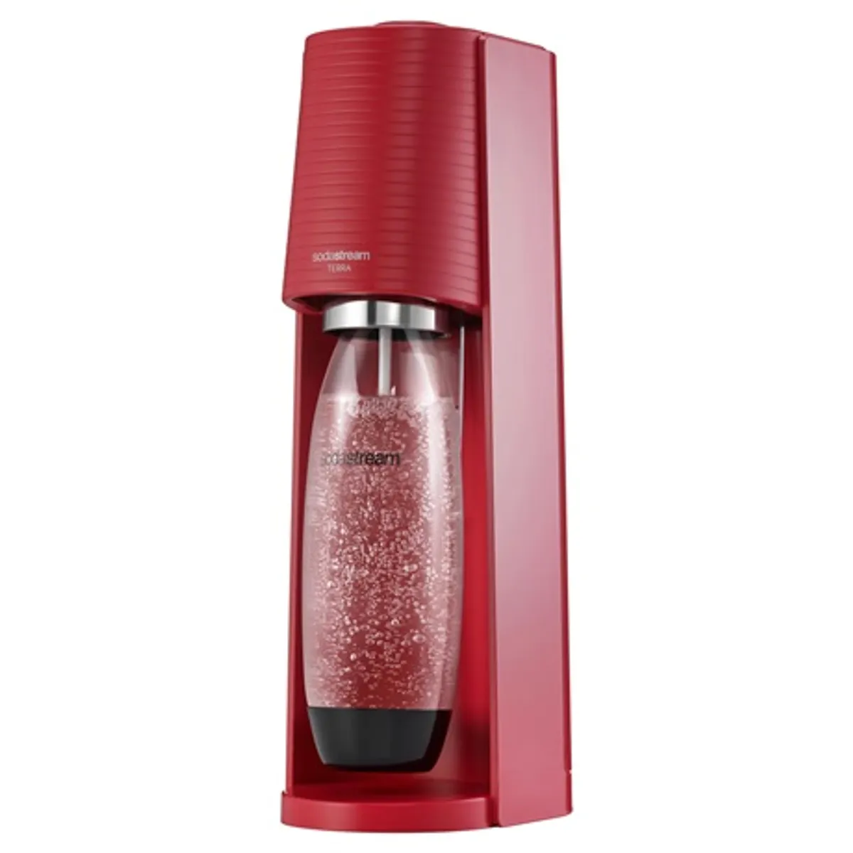 Sodastream TERRA RED CQC Terra piros Quick Connect 1L palack mosogatógépben mosható #1