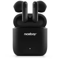Niceboy NIC-HIVE-BEANS-BLACK HIVE Beans 10 mm Bluetooth 5.0 AAC SBC IPX4 USB-C töltőtok 20 óra #1