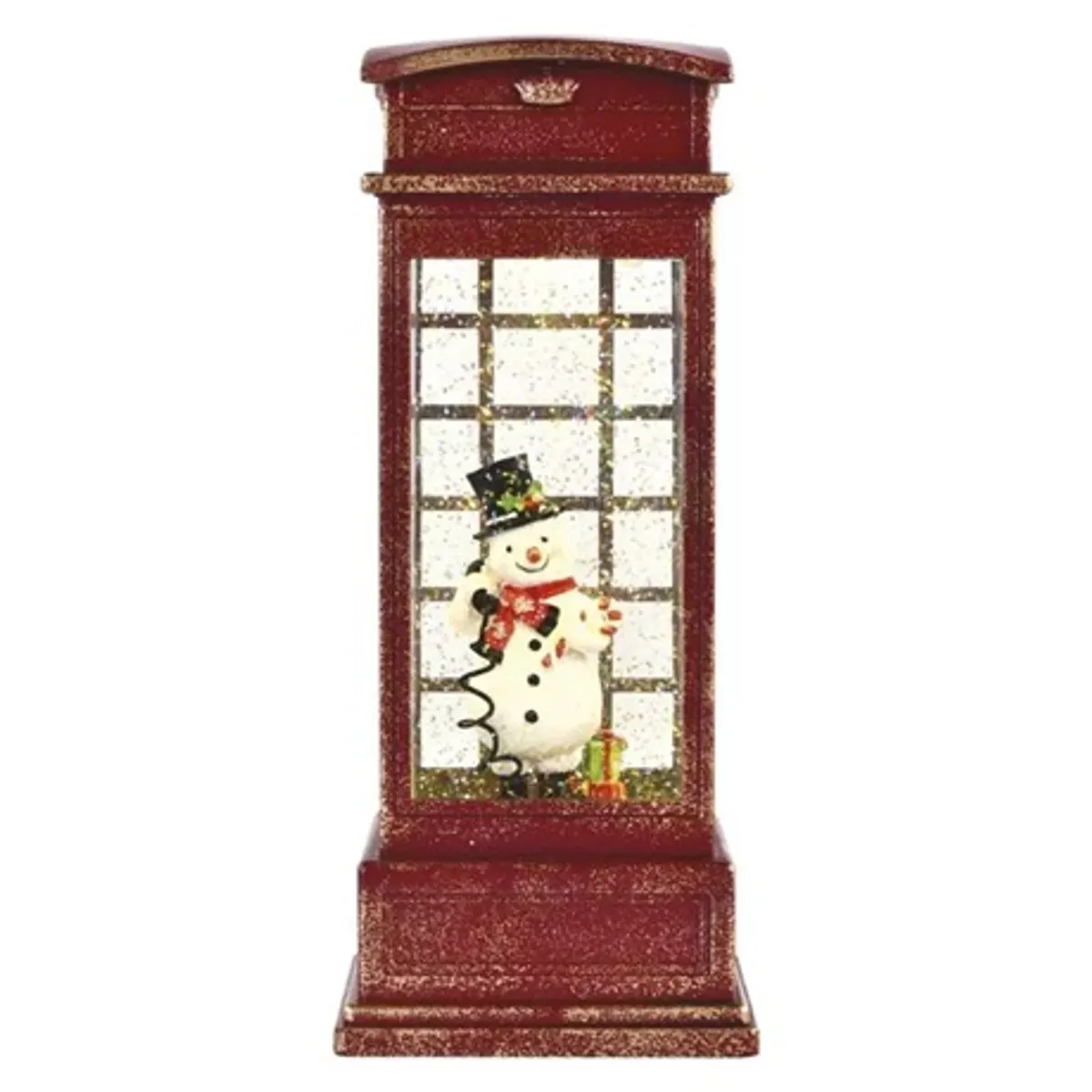 Emos DCLW18 telefonfülke LED dekoráció meleg fehér 10x10x25 cm beltéri időzítő 3xAA LED 1 db IP20 #1