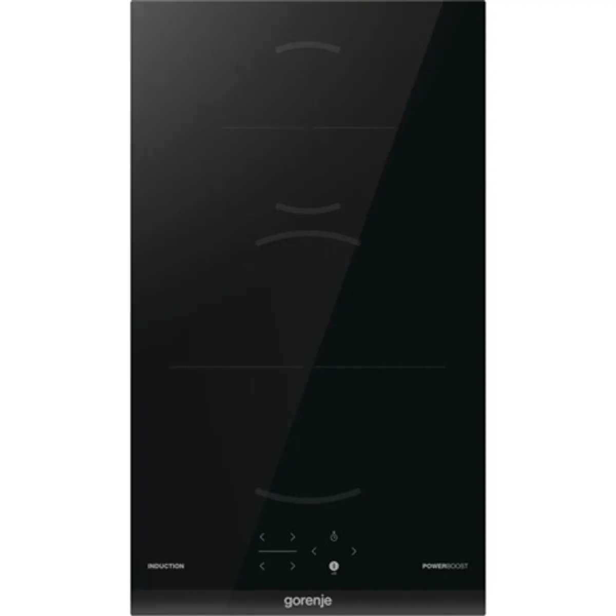 Gorenje GI3201BC beépíthető indukciós érintésvezérlés 2 zónás 230mm 145mm időzítés Power Boost maradékhő kijelzés gyerekzár elöl csiszolt szél #1