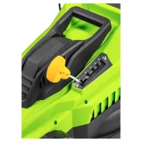Fieldmann FZR 2033-E elektromos fűnyíró 1400 W, 33 cm, 5 fokozat, 25-70 mm, 30 L gyűjtőedény, lágyított fogantyú, összecsukható fogantyú #6