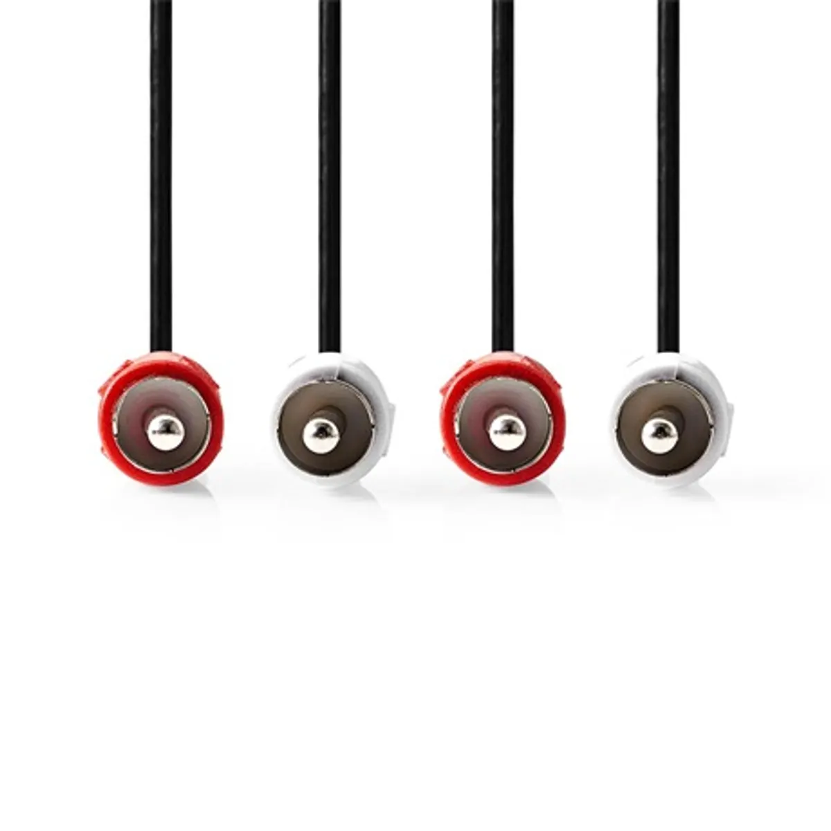 Nedis CAGL24200BK15 sztereo audio kábel 2 x RCA dugó 1,5 m #2