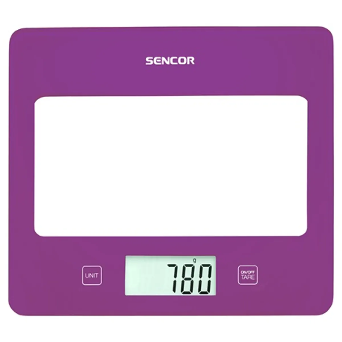 Sencor SKS 5035VT Konyhai mérleg tara funkció 5 kg g ml lb edzett üveg #1