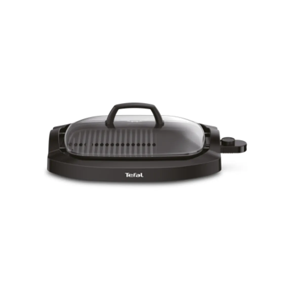Tefal CB6A0830 Plancha asztali grillsütő 2000 W 30x40 cm fedél edzett üveg osztott lap levehető zsírtálca termosztát #1