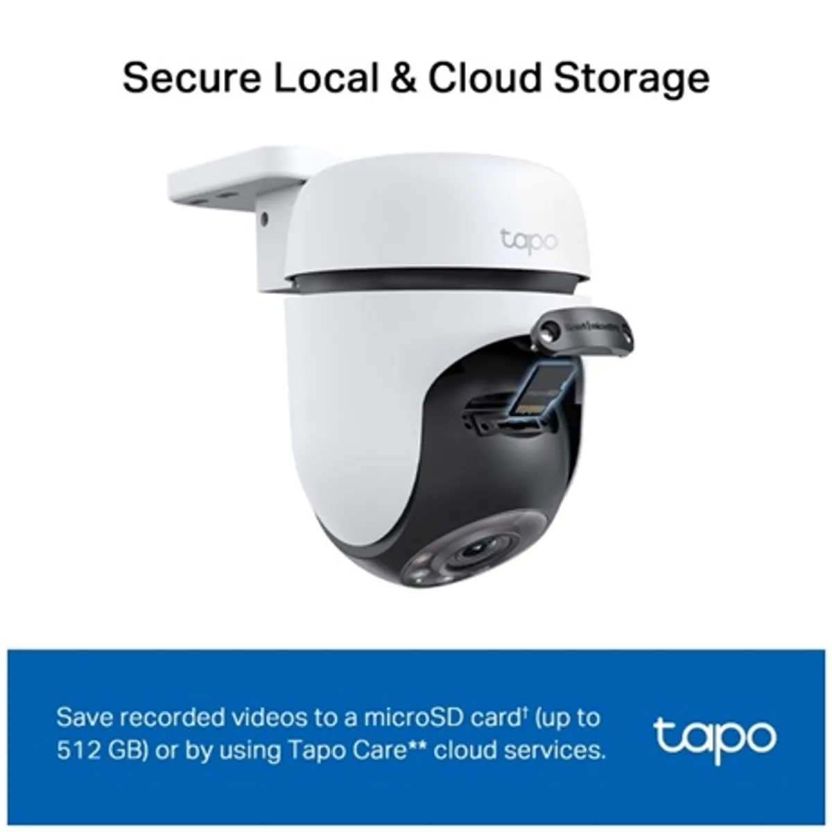 TP-Link TAPO C510W Tapo C510W 2K 2304x1296 IP65 kültéri kamera 360 fok kétirányú hang #3