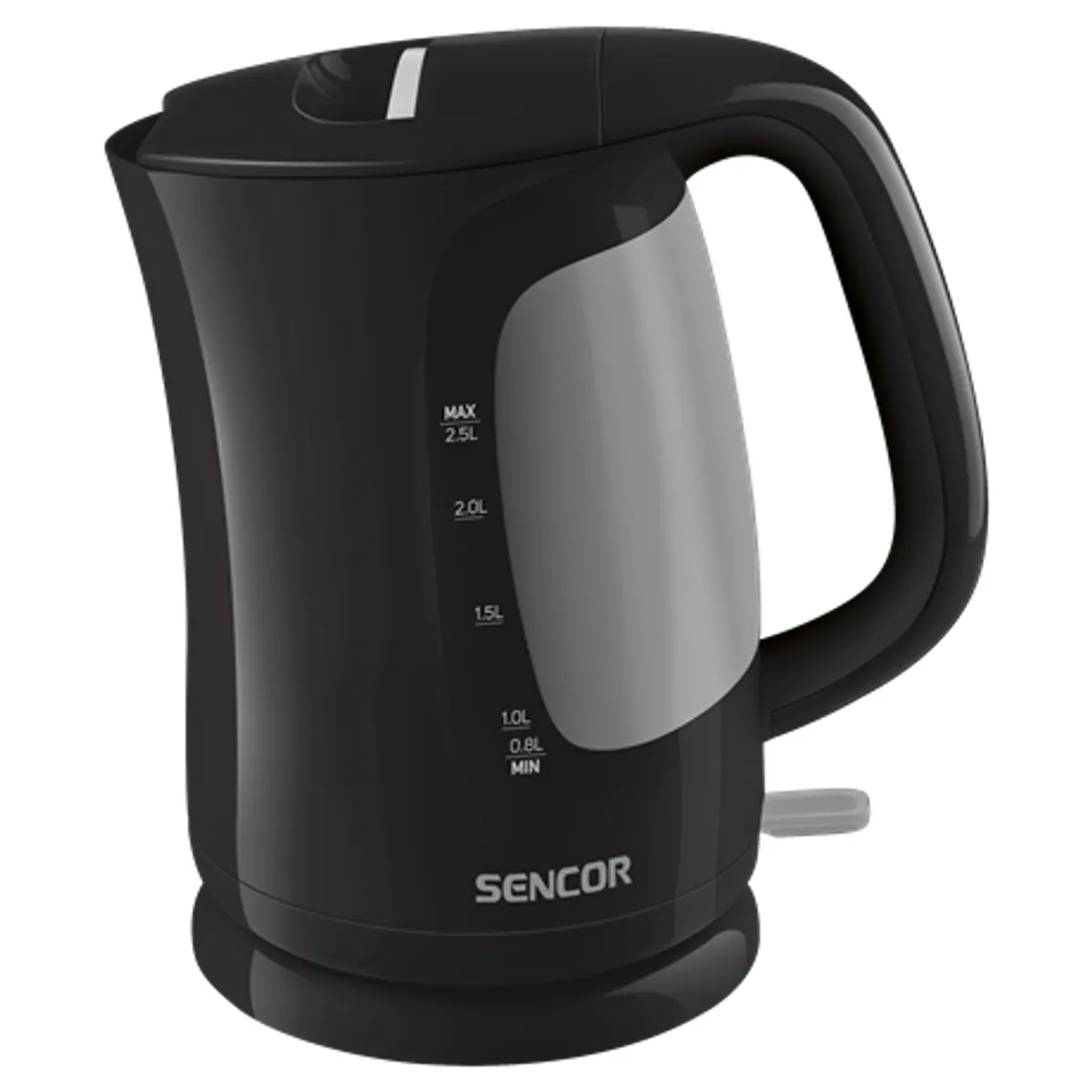Sencor SWK2511BK vízforraló 2,5 l 2200 W fekete kivehető szűrő #1